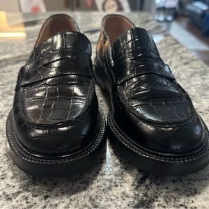 Inch2 Croco Loafers EUC